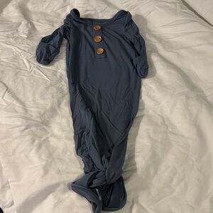 Caden Lane Navy One Piece with Wooden Buttons